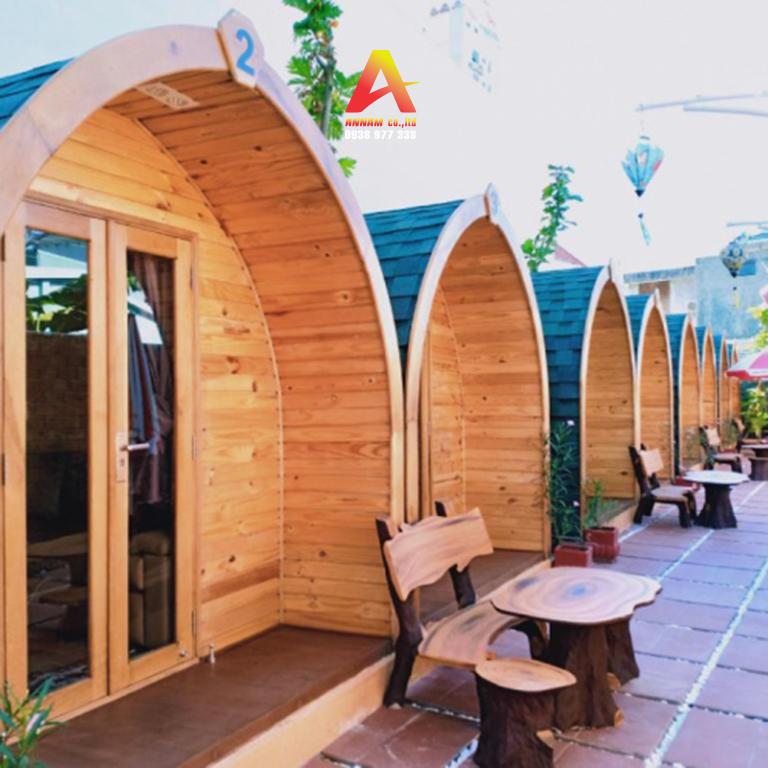 Nhà gỗ lắp ghép homestay bungalow quy mô lớn, giá cả phải chăng Nhà gỗ lắp ghép homestay bungalow quy mô lớn, giá cả phải chăng